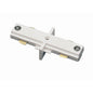  Cal Track Straight Connector (3 Wire) In White