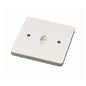  Cal Track Line Voltage Monopoint (3 Wire) In White