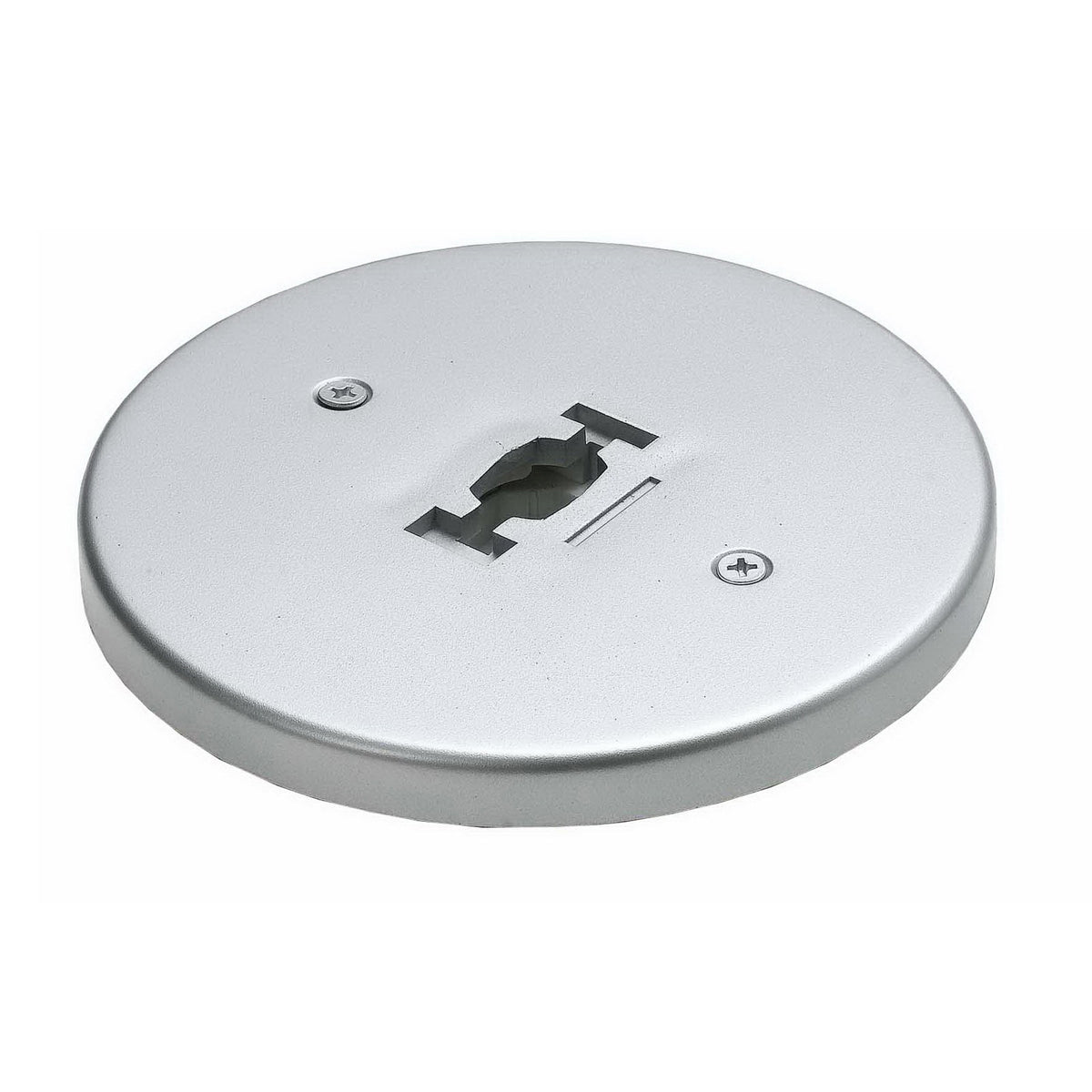  Cal Track Monopoint, Line Voltage, Round In Brushed Steel