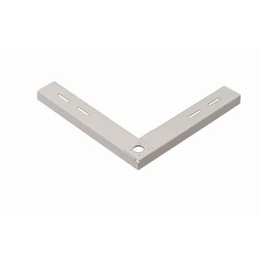  0 8" Height L Track Holder In White