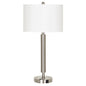 Hotel 1-Light Table Lamp In Brushed Steel