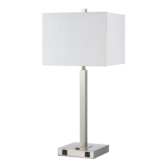  Uni-Pack 1-Light Table Lamp In Brushed Steel
