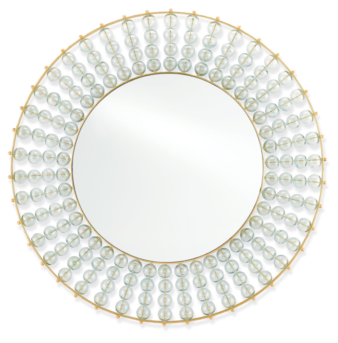  Calais Mirror In Gold Leaf & Mirror