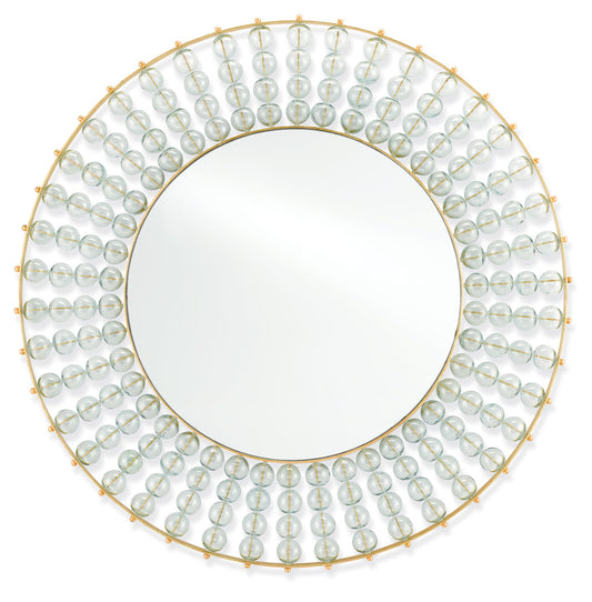  Calais Mirror In Gold Leaf & Mirror
