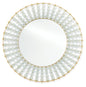  Calais Mirror In Gold Leaf & Mirror