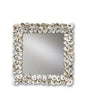  Oyster Mirror In Natural & Mirror
