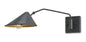  Serpa 1-Light Wall Sconce In French Black & Gold Leaf