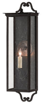  Giatti 1-Light Outdoor Wall Sconce In Midnight