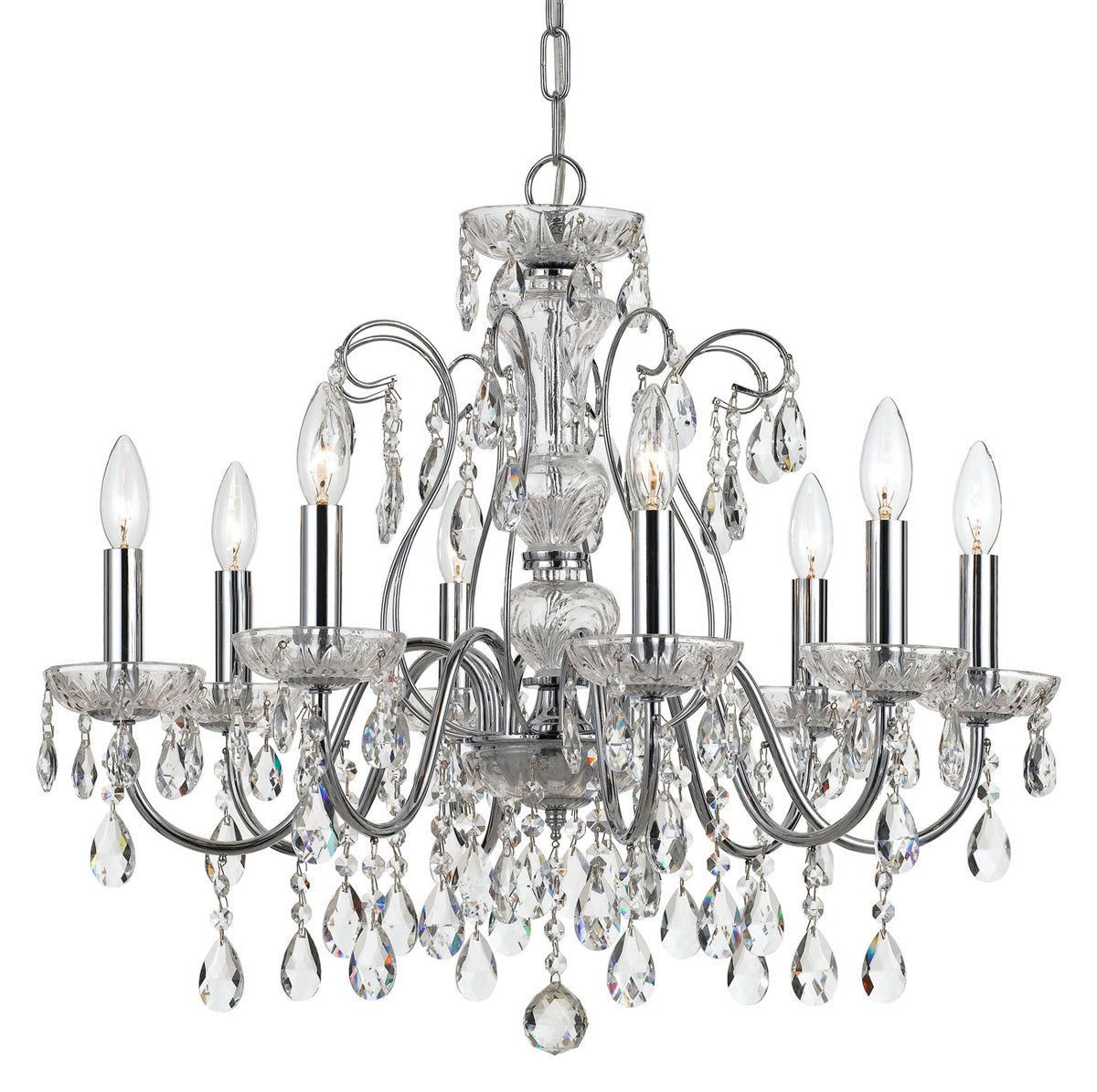  Butler 8-Light Chandelier