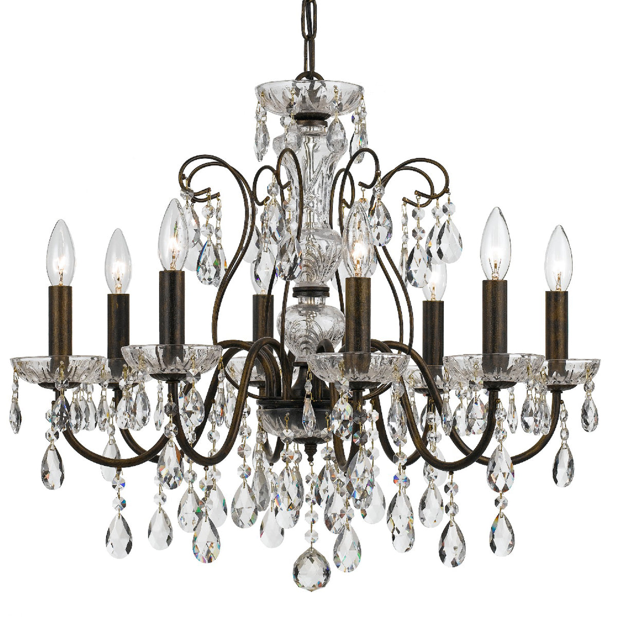  Butler 8-Light Chandelier