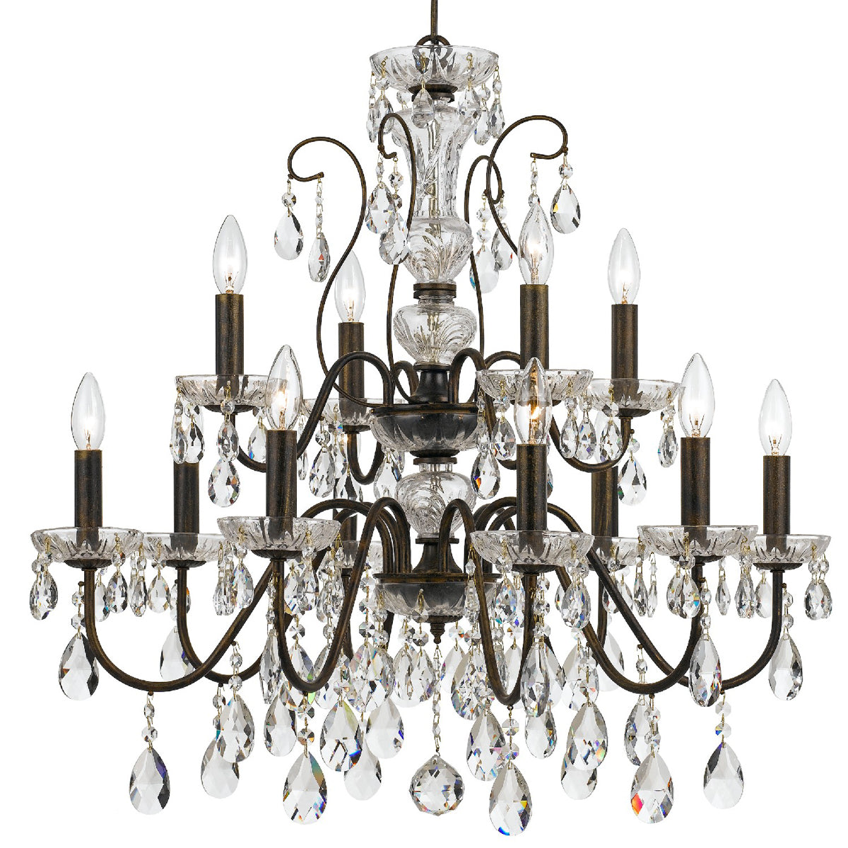  Butler 12-Light Chandelier