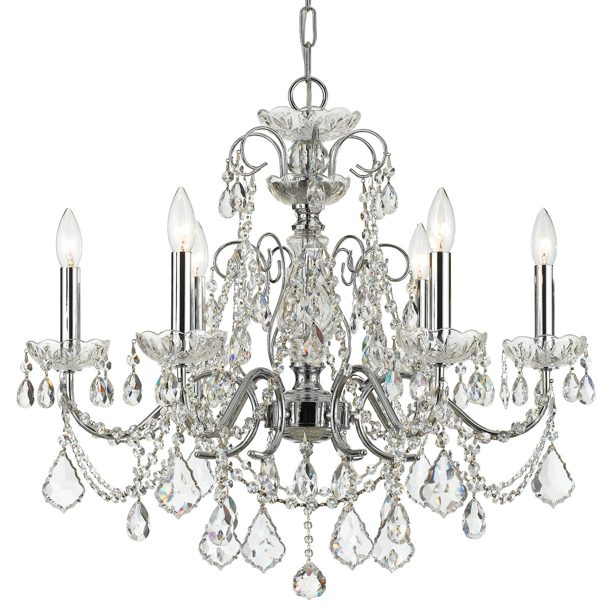  Imperial 6-Light Chandelier