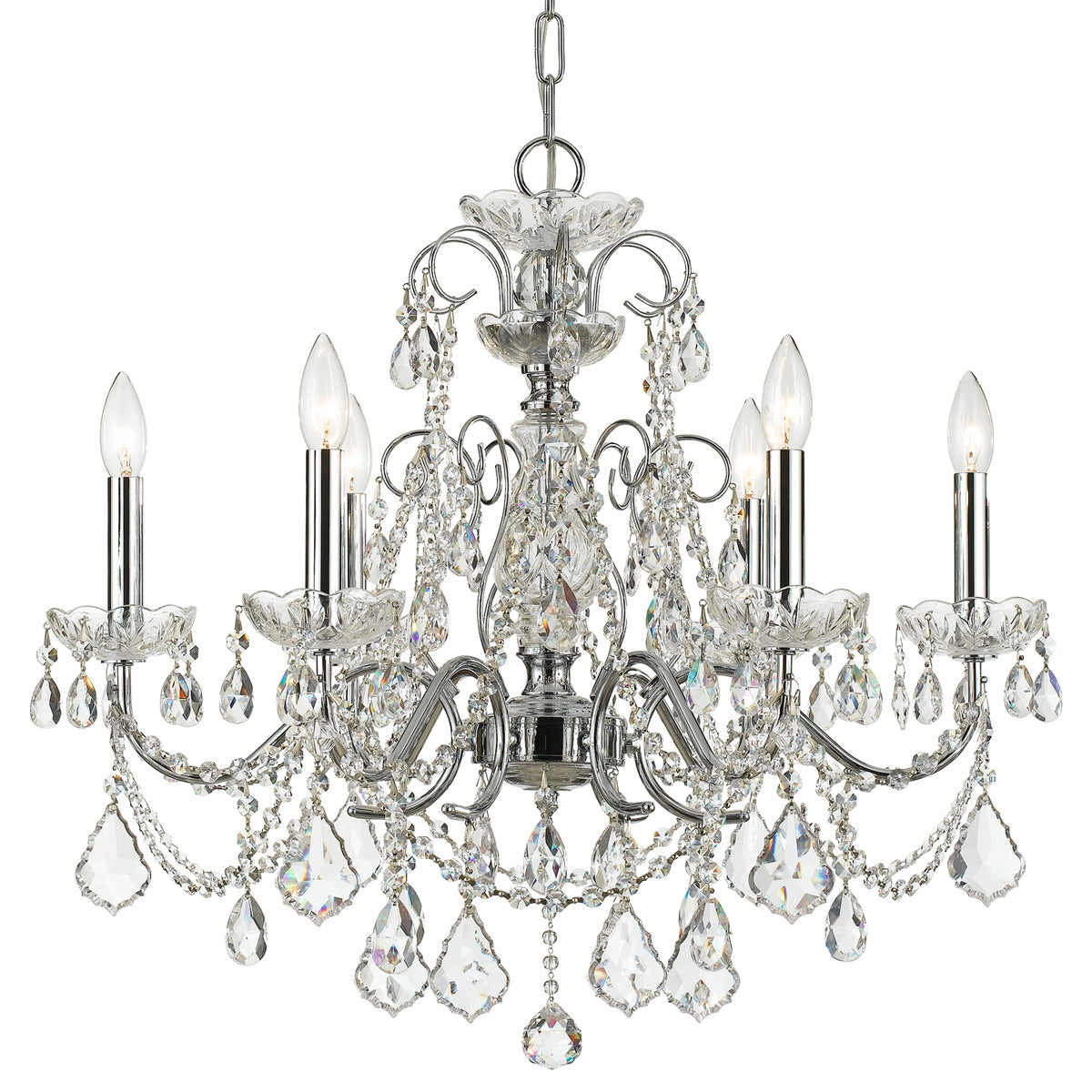  Imperial 6-Light Chandelier