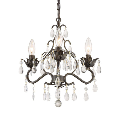  Paris Market 3-Light Mini-Chandelier