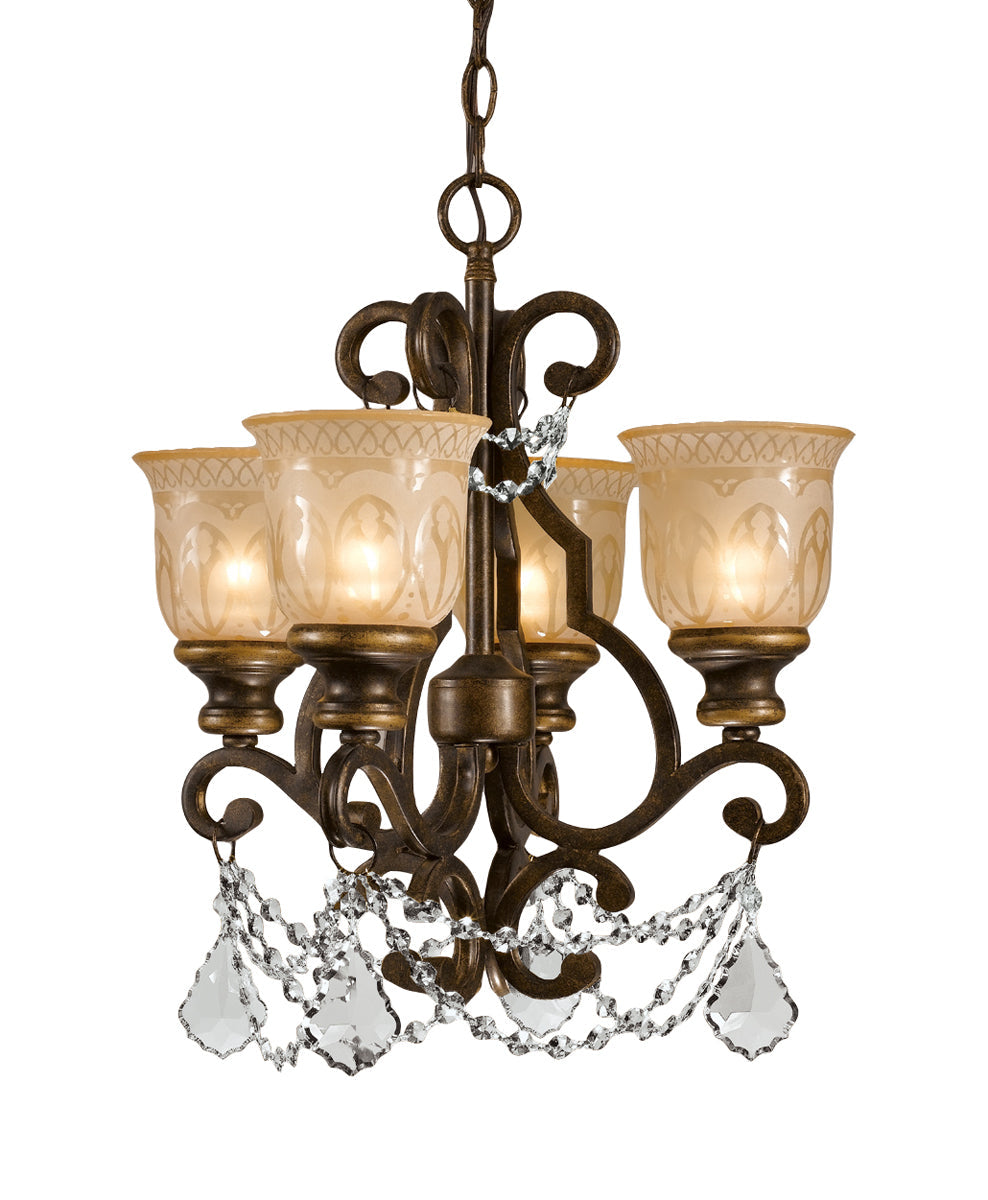  Norwalk 4-Light Mini-Chandelier