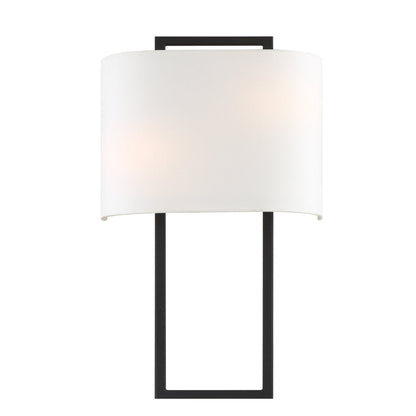  Fremont 1-Light Wall Mount In Black Forged