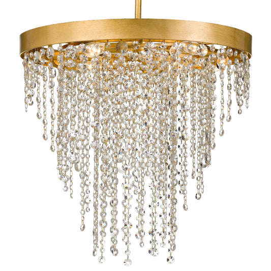  Windham 6-Light Chandelier In Antique Gold