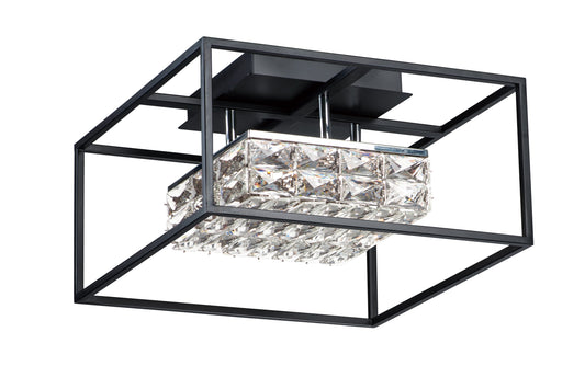  Zephyr LED Flush Mount In Black