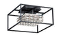  Zephyr LED Flush Mount In Black