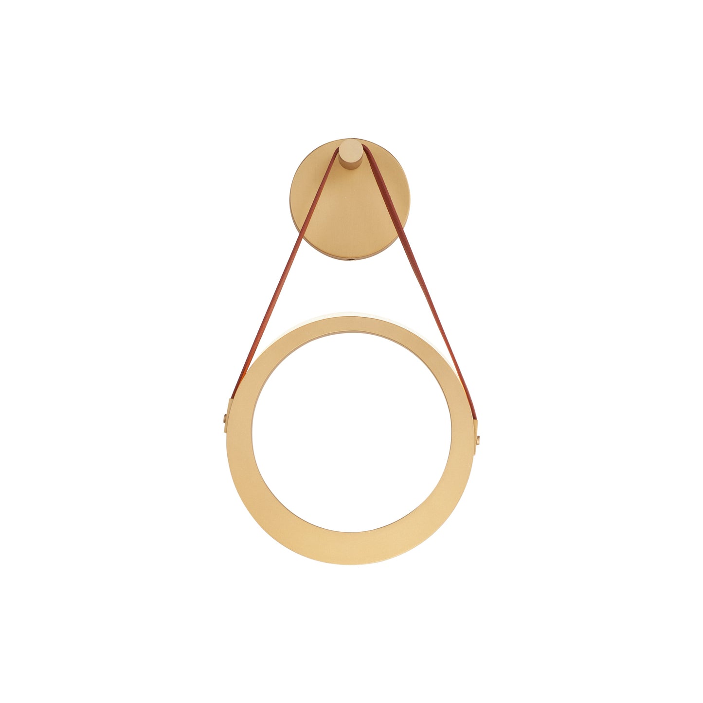  Tether 1-Light LED Wall Sconce In Natural Aged Brass