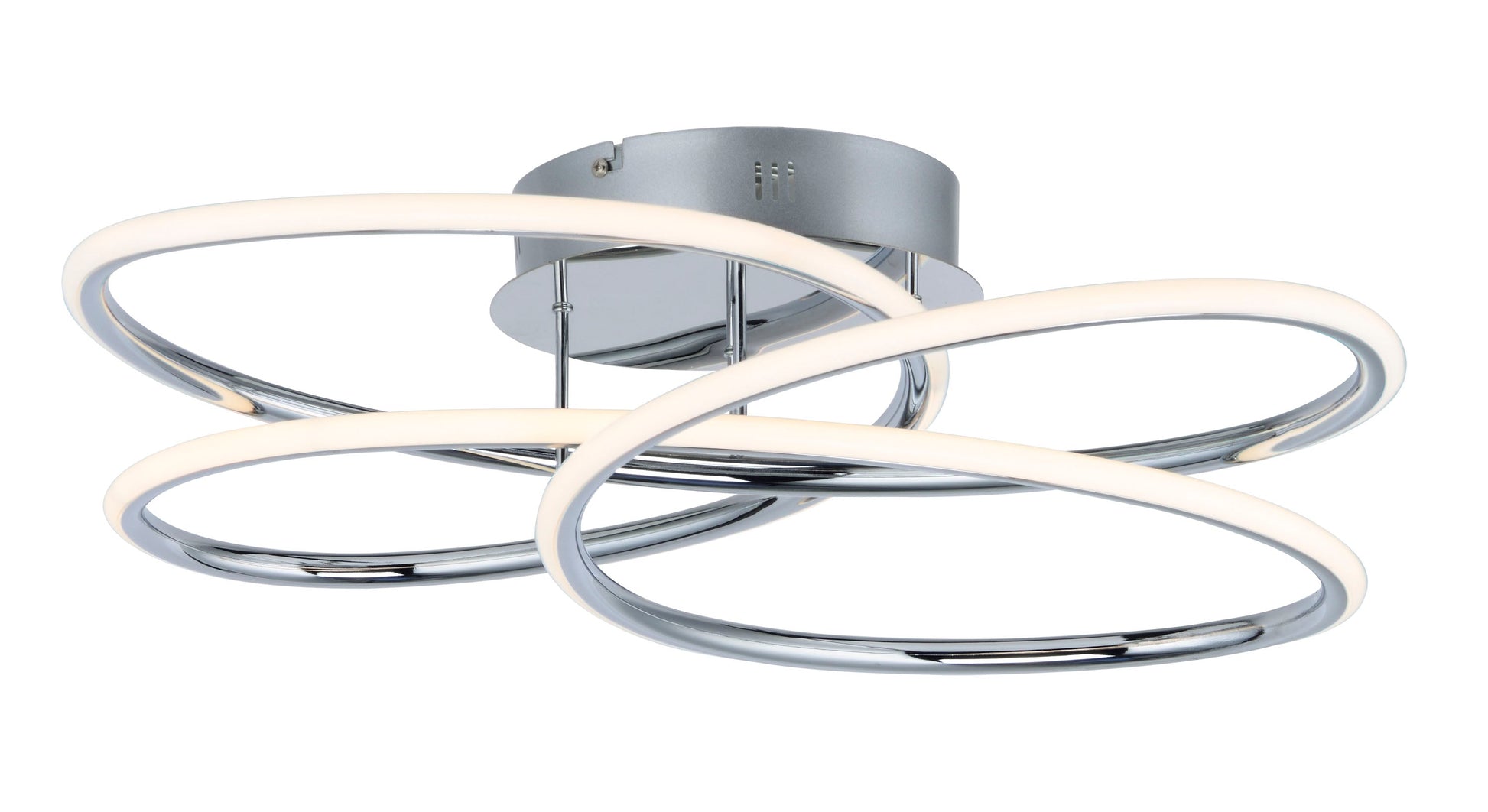  Coaster LED Flush Mount In Polished Chrome