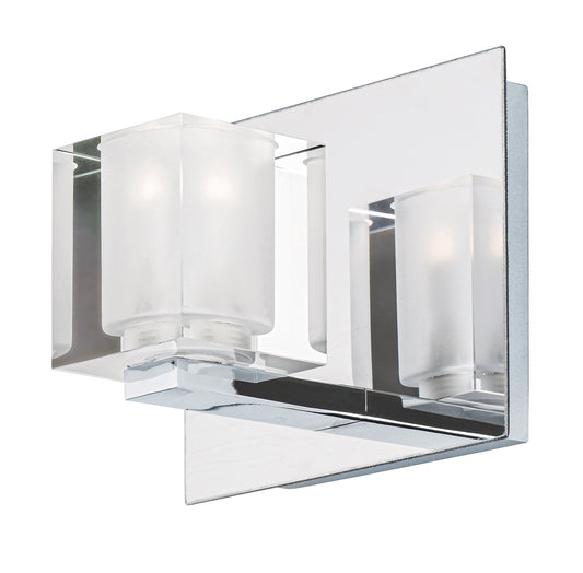  Blocs LED Wall Sconce In Polished Chrome