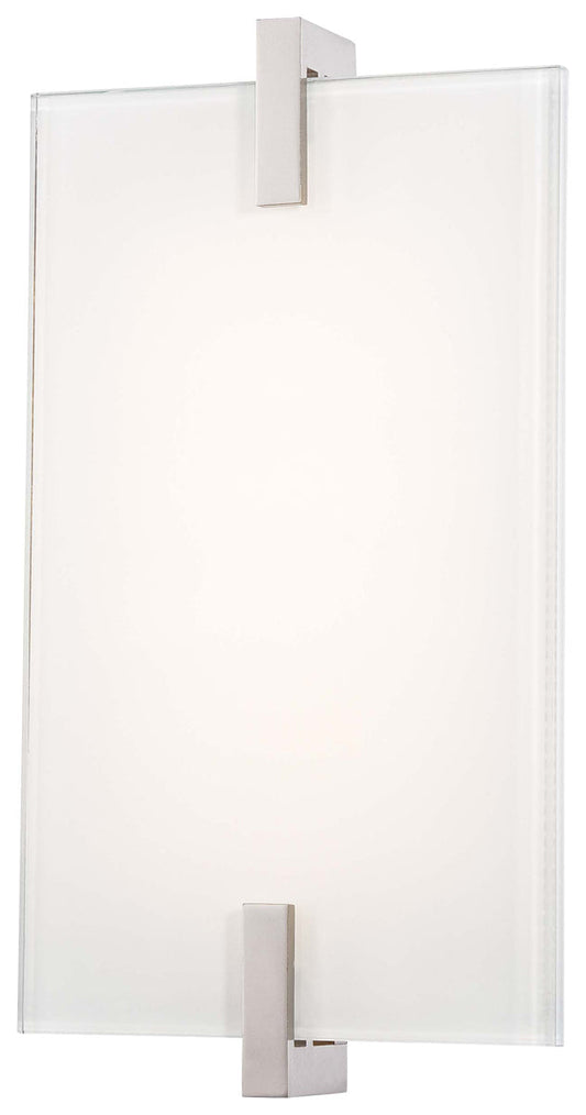  Hooked LED Wall Sconce In Polished Nickel