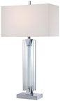  1-Light Table Lamp In Chrome