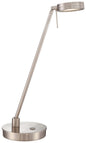  George's Reading Room Table Lamp In Brushed Nickel