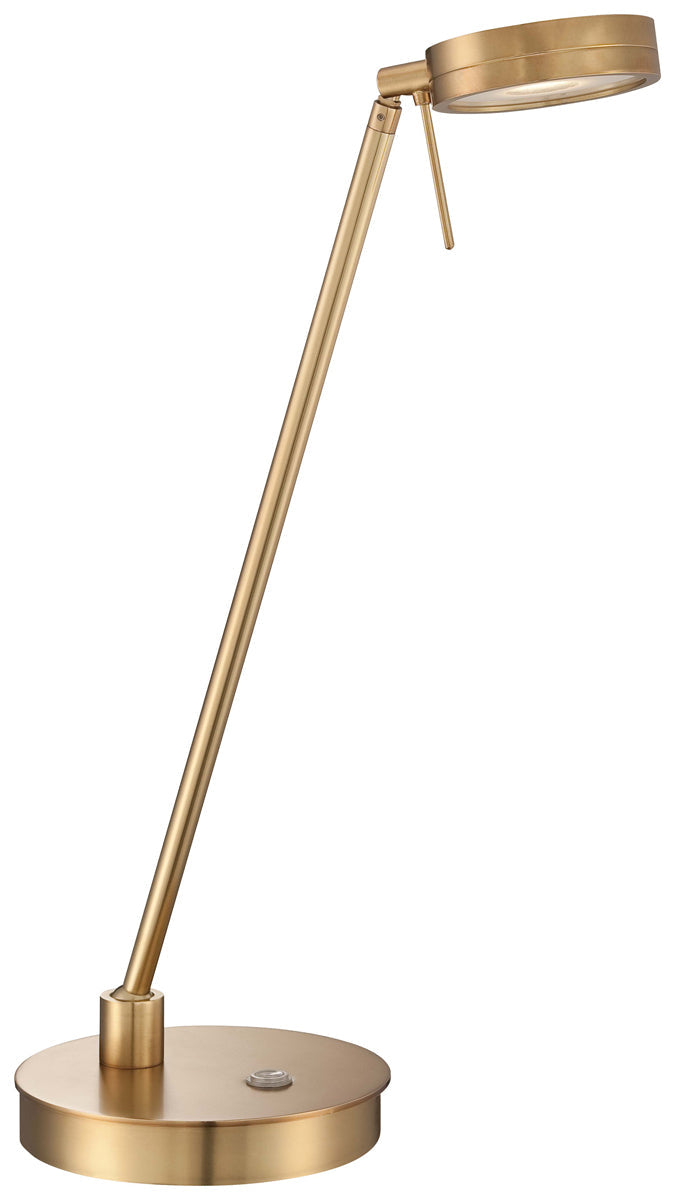  George's Reading Room Table Lamp In Honey Gold