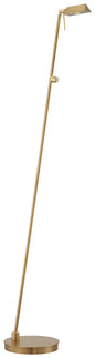  George's Reading Room Floor Lamp In Honey Gold