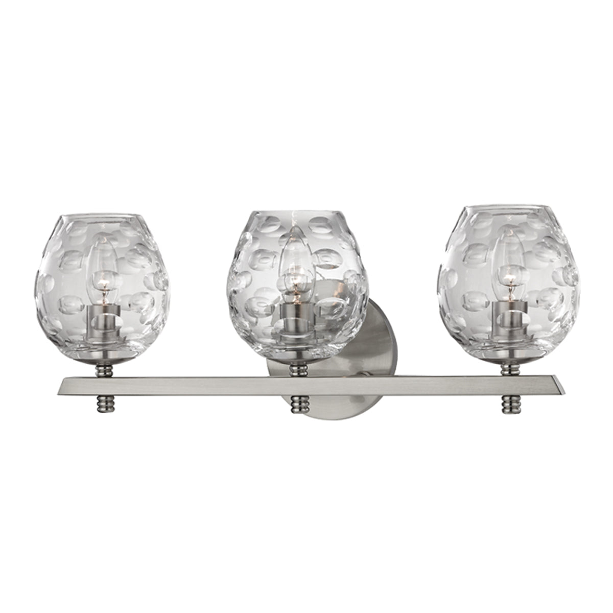  Burns 3-Light Bath Bracket