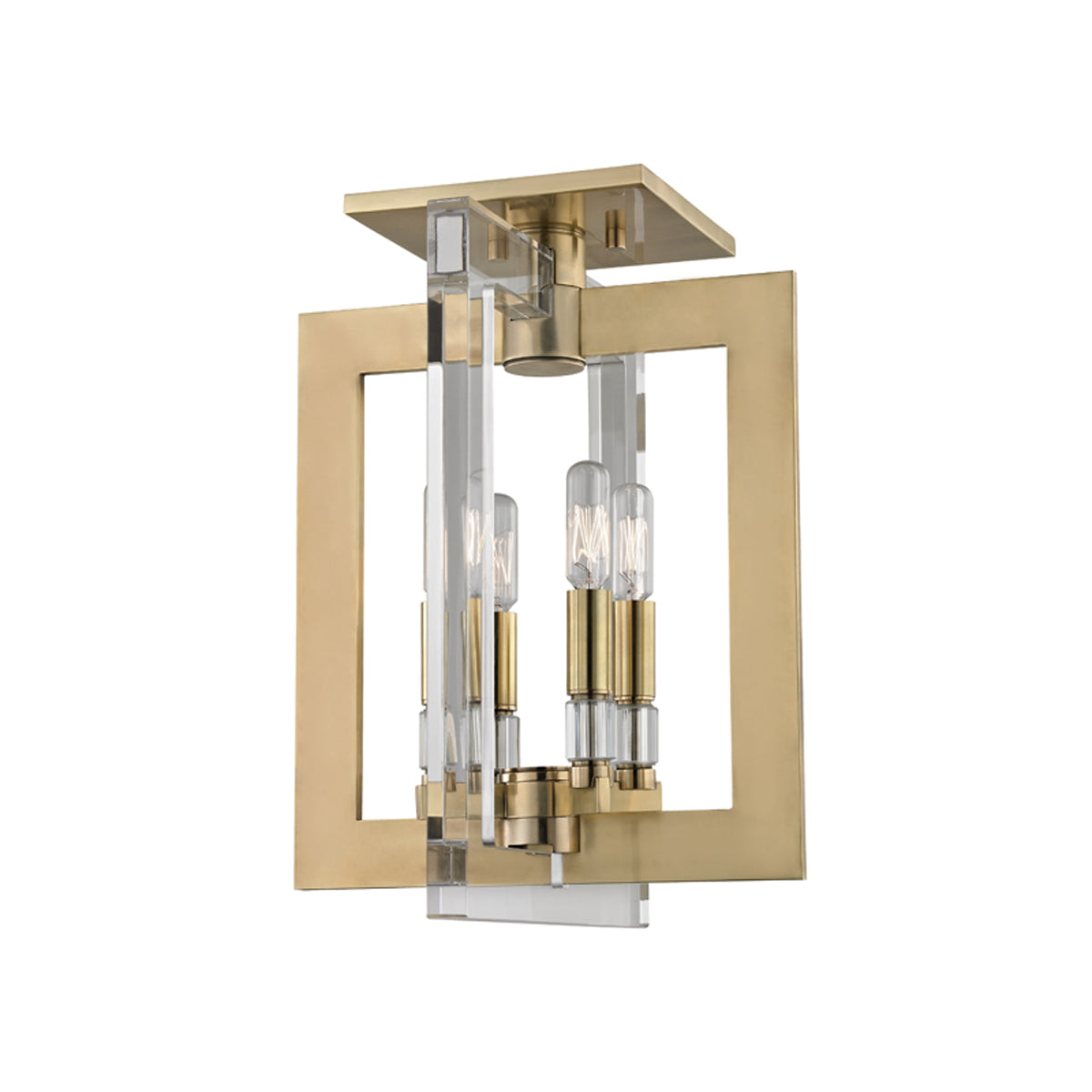  Wellington 4-Light Flush Mount