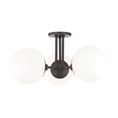  Stella 3-Light Semi-Flush Mount