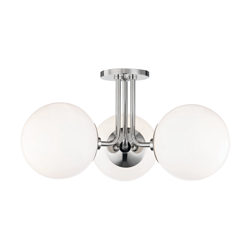  Stella 3-Light Semi-Flush Mount