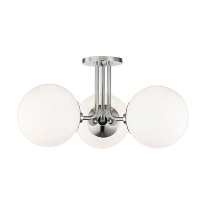  Stella 3-Light Semi-Flush Mount