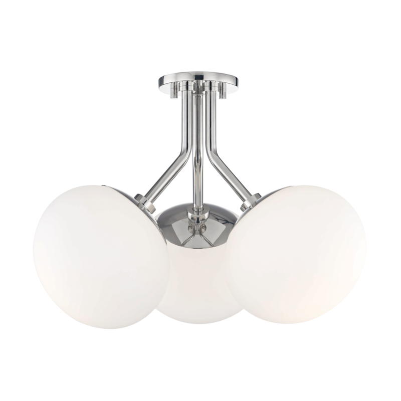  Estee 3-Light Semi-Flush Mount