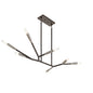  Branches Chandelier 7-Light In Black