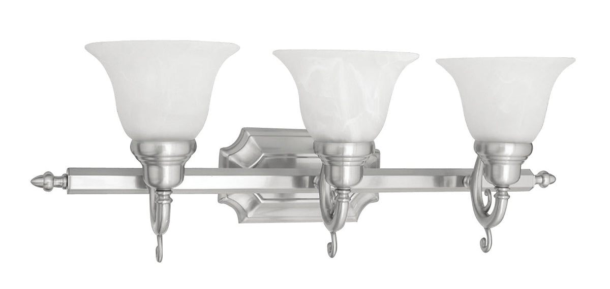 Livex Lighting French Regency 3-Light Bath Vanity
