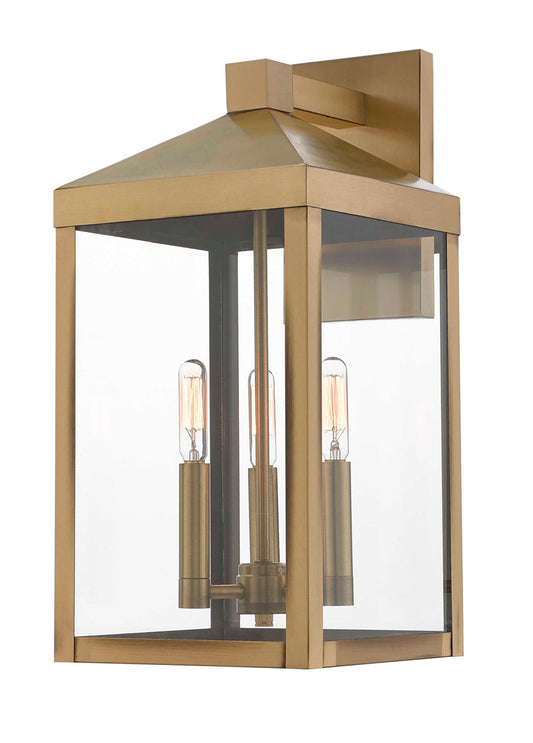 Livex Lighting Nyack 3-Light Outdoor Wall Lantern
