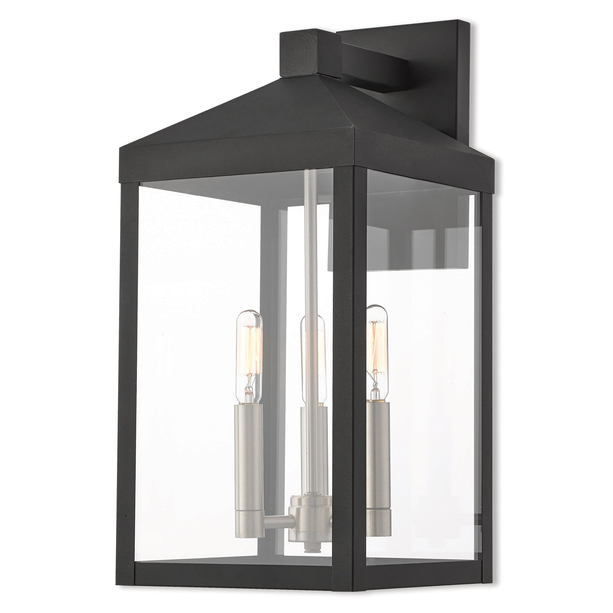 Livex Lighting Nyack 3-Light Outdoor Wall Lantern