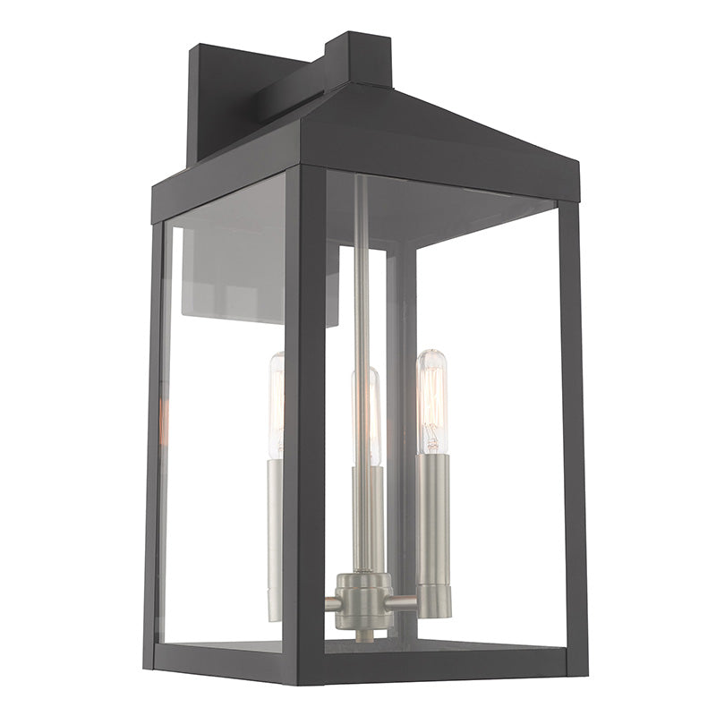 Livex Lighting Nyack 3-Light Outdoor Wall Lantern