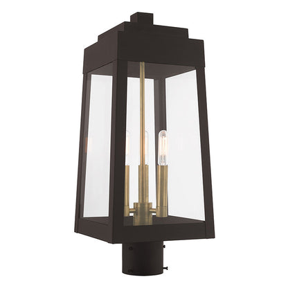 Livex Lighting Oslo 3-Light Post Top Lantern