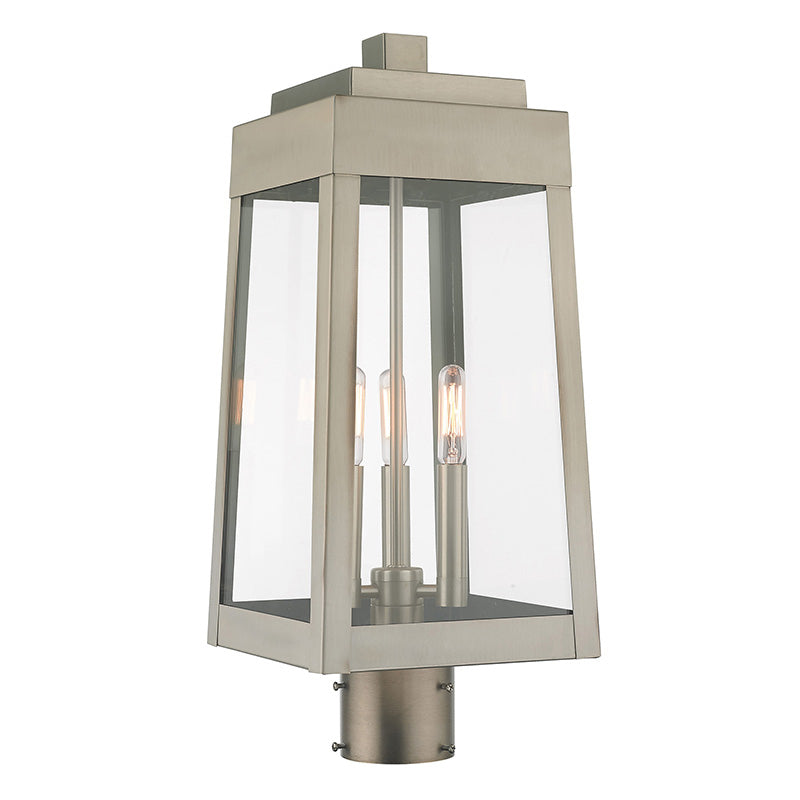 Livex Lighting Oslo 3-Light Post Top Lantern