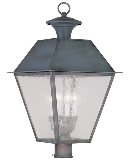 Livex Lighting Mansfield 4-Light Outdoor Post Lantern