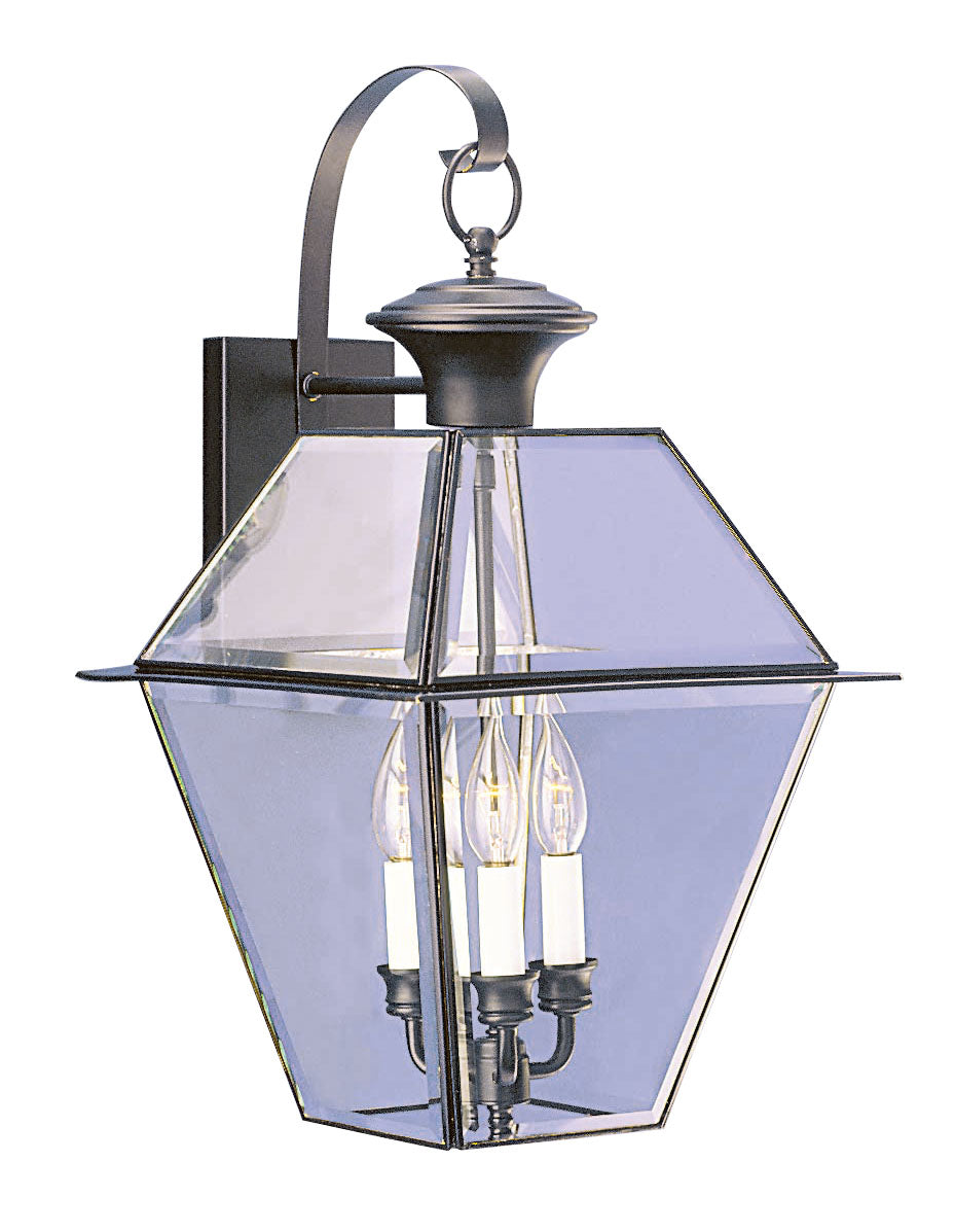 Livex Lighting Westover 3-Light Outdoor Wall Lantern