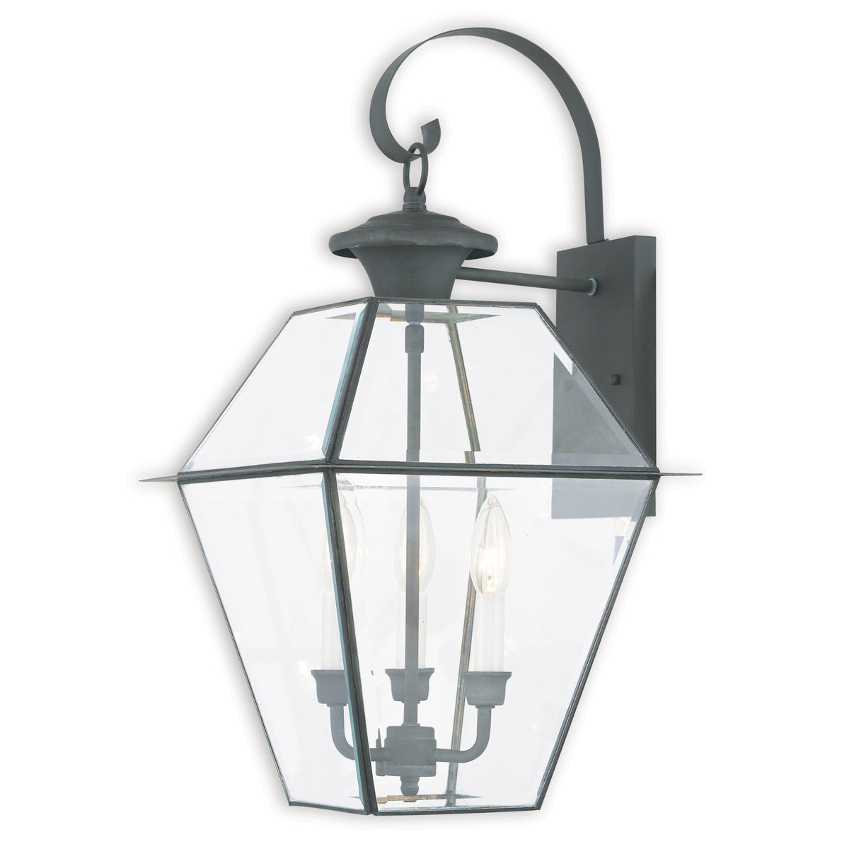 Livex Lighting Westover 3-Light Outdoor Wall Lantern