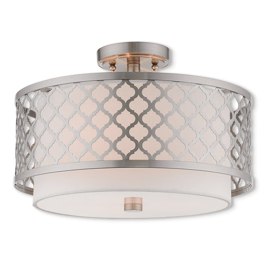 Livex Lighting Arabesque 3-Light Ceiling Mount