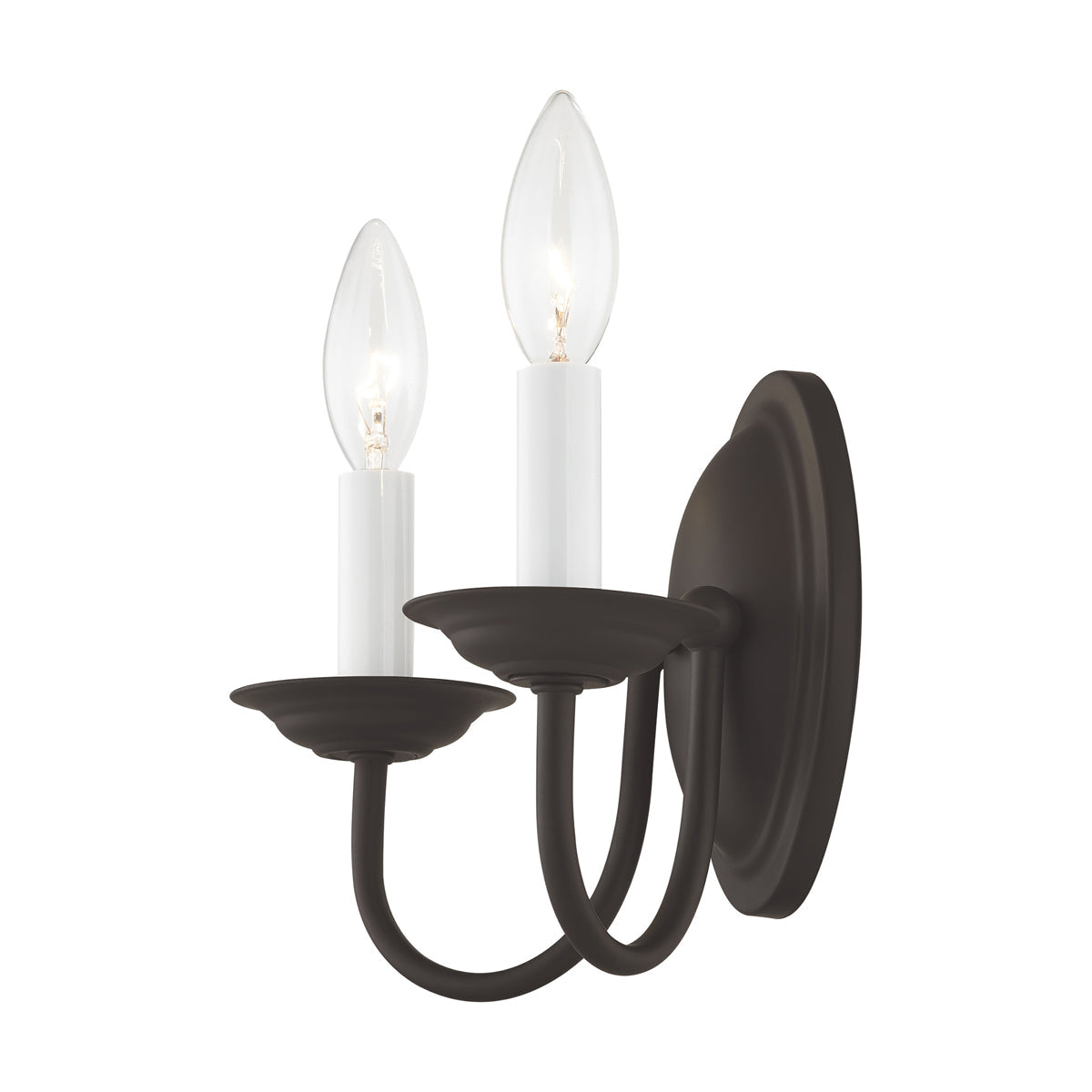 Livex Lighting Home Basics 2-Light Wall Sconce