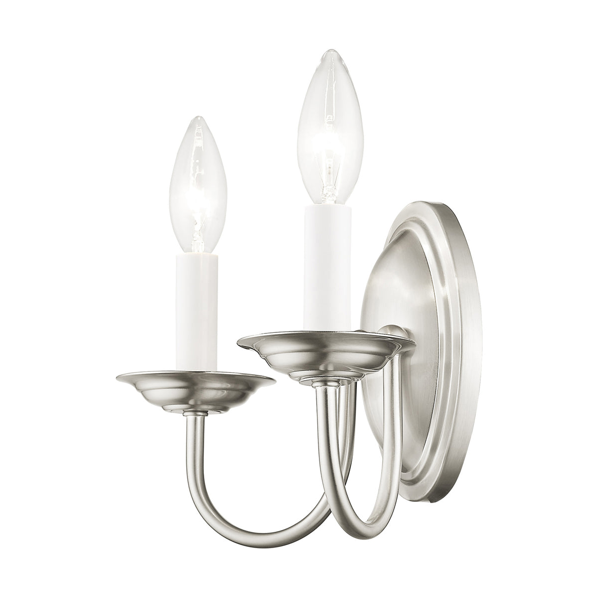 Livex Lighting Home Basics 2-Light Wall Sconce